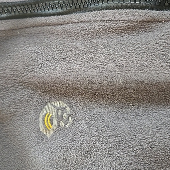 Gray and Black Fleece Mountain Hardware Jacket - Picture 7 of 14